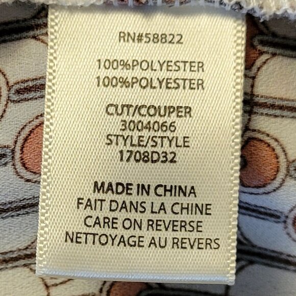 EUC Faux Wrap Blouse WIth Ruffles - Picture 6 of 6